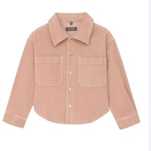 DL1961 Olivia Stretch Corduroy Shirt Kids | Rose Kids size 10-11 Y L